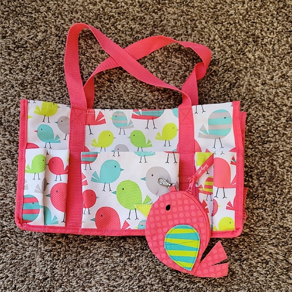 Thirty-One Small Organizing Tote & Coin Purse